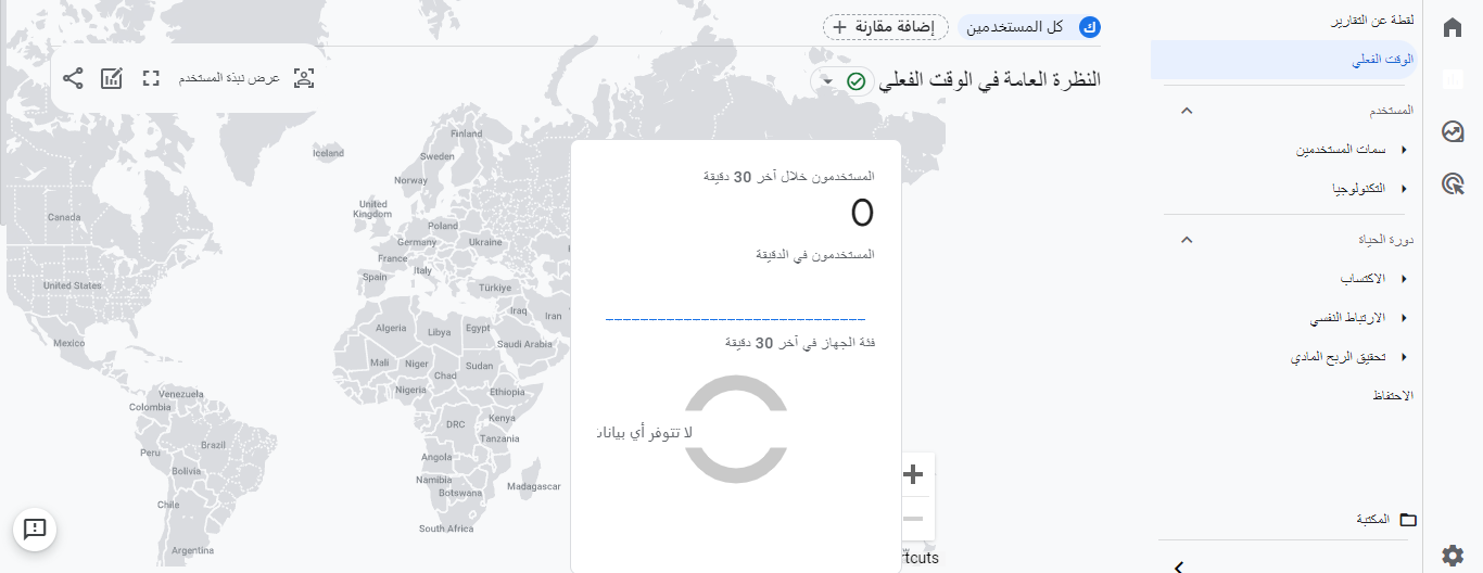 تقارير إحصائيات جوجل 4